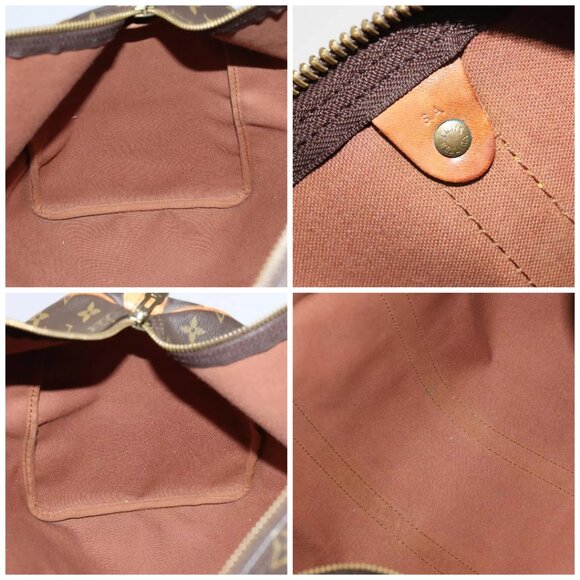 LOUIS VUITTON Monogram Keepall 45 Boston Bag M41428 LV Auth 114982 - Picture 15 of 16